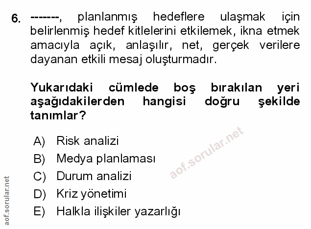 Soru 6