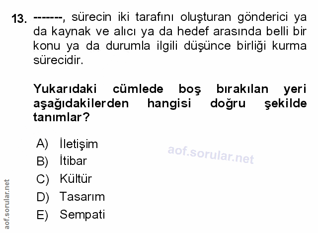 Soru 13
