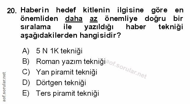 Soru 20