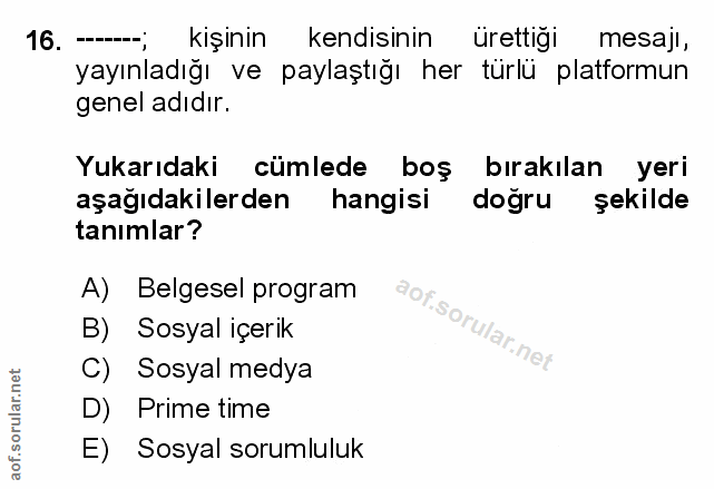 Soru 16