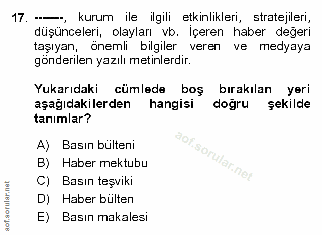 Soru 17