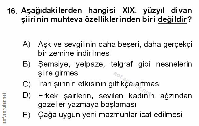 Soru 16