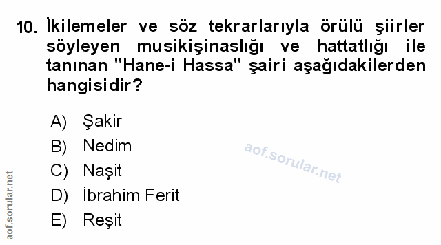 Soru 10