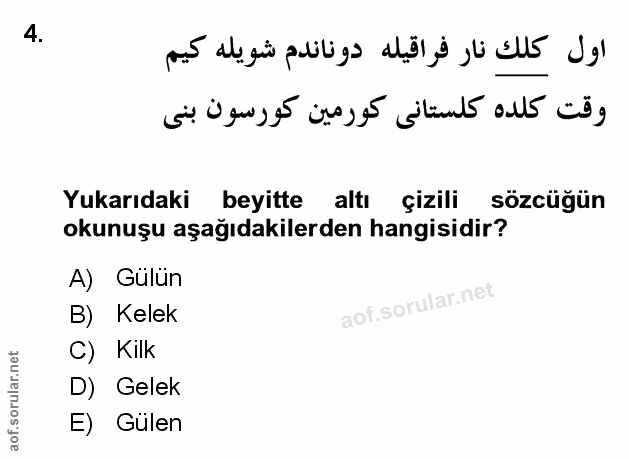 Soru 4