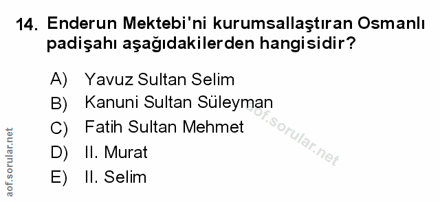 Soru 14