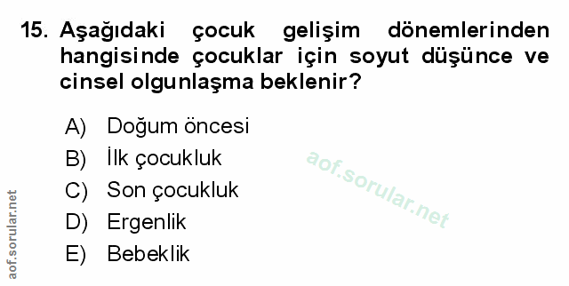Soru 15