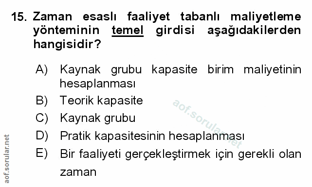Soru 15