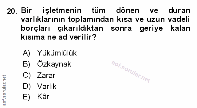 Soru 20