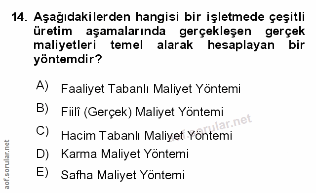 Soru 14
