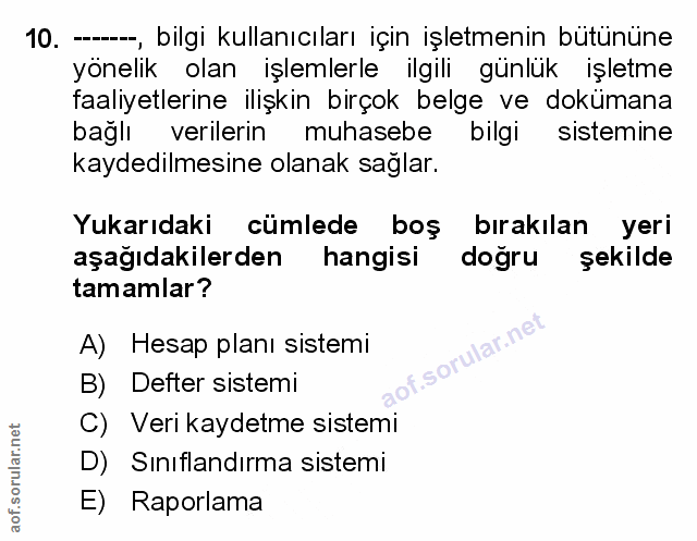 Soru 10