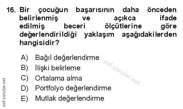 Soru 16