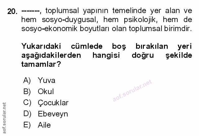 Soru 20