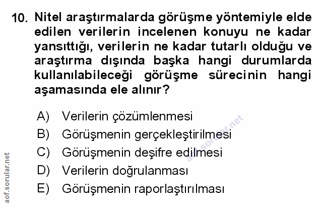 Soru 10