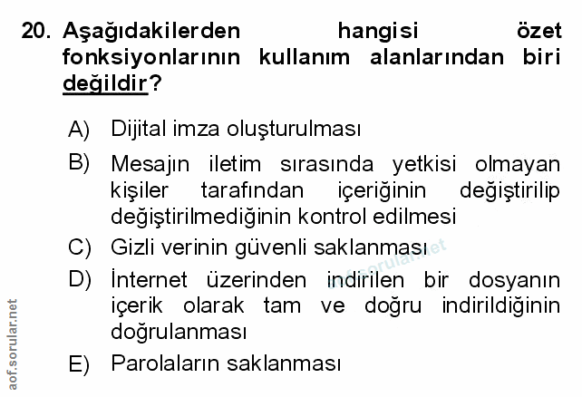 Soru 20