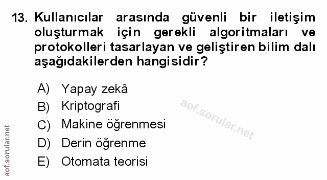Soru 13