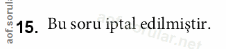 Soru 15