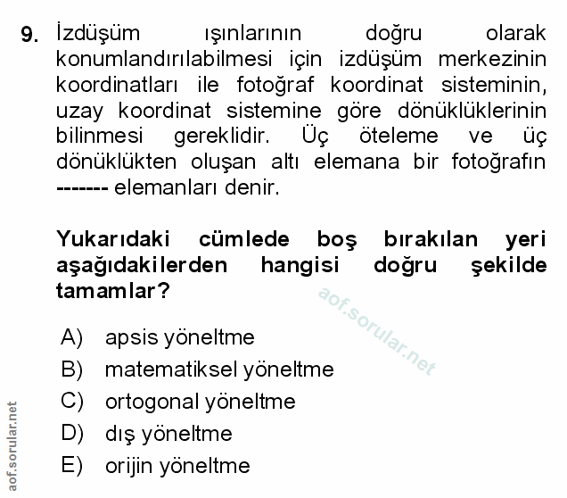 Soru 9