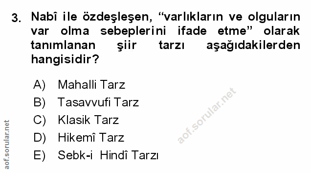 Soru 3