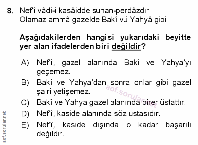 Soru 8