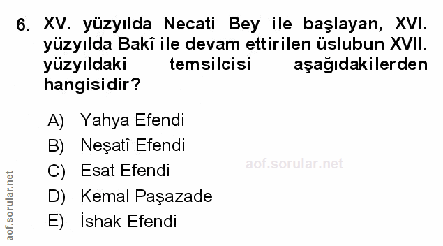 Soru 6