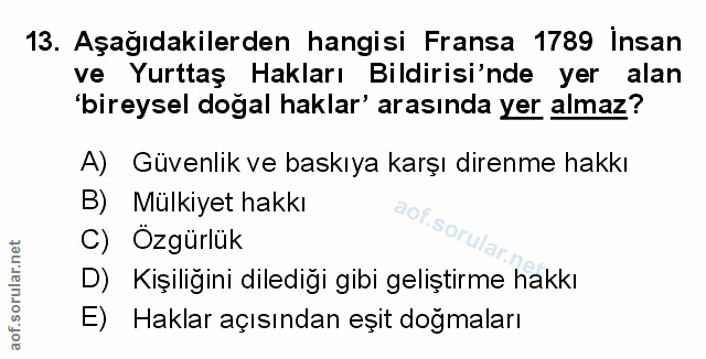 Soru 13
