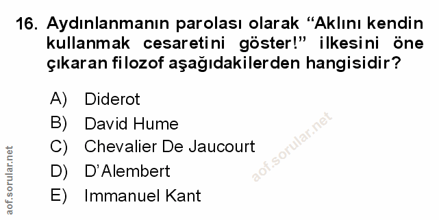 Soru 16