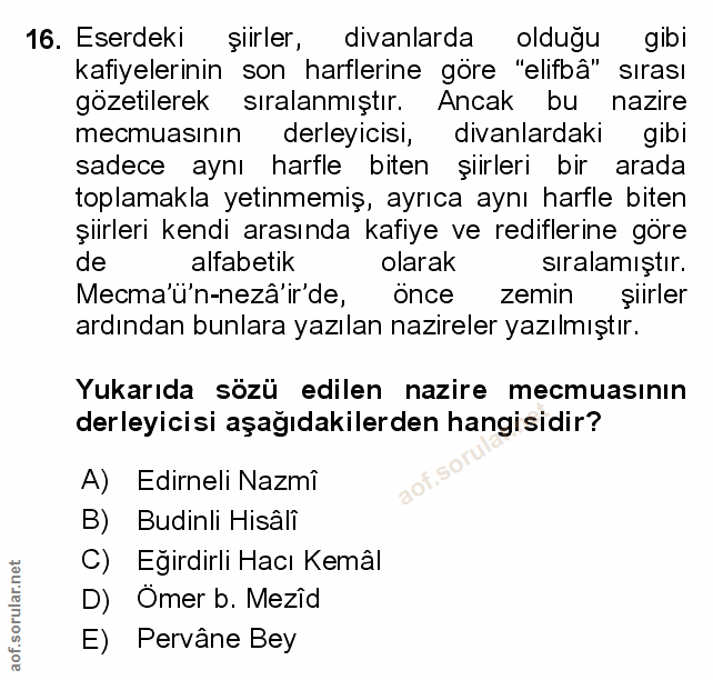 Soru 16