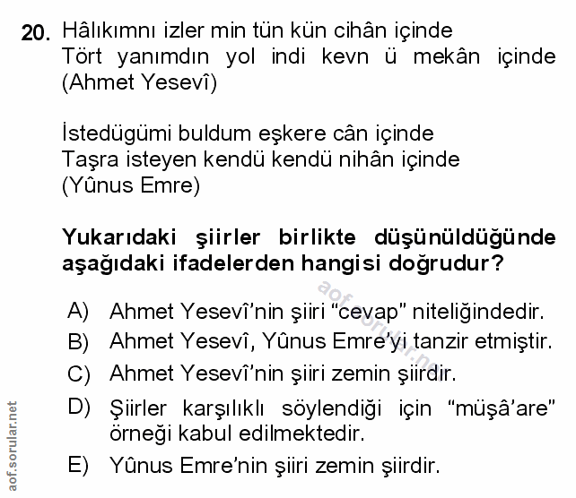Soru 20