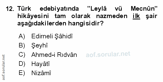 Soru 12