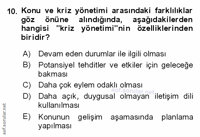 Soru 10