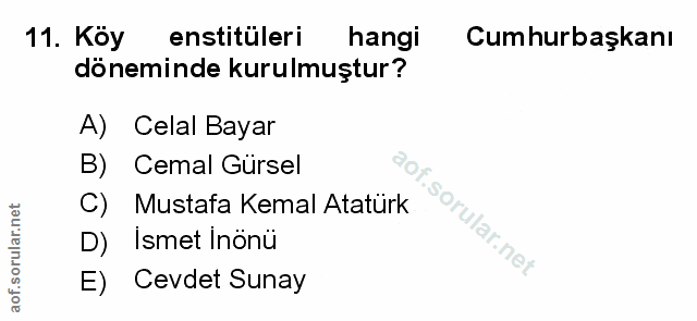 Soru 11