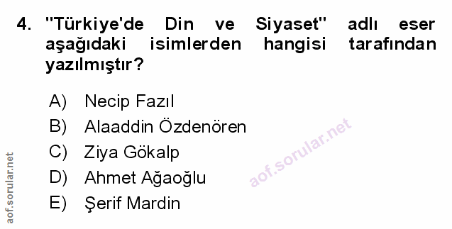 Soru 4