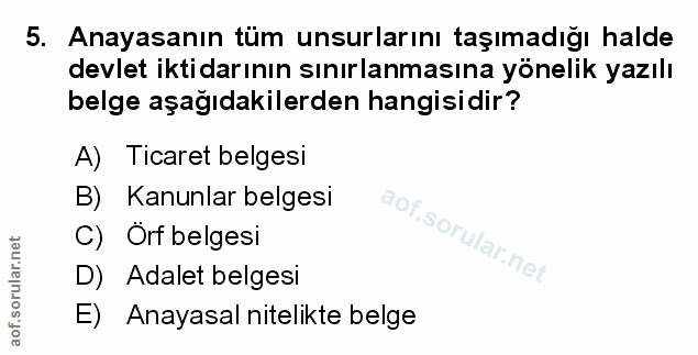 Soru 5