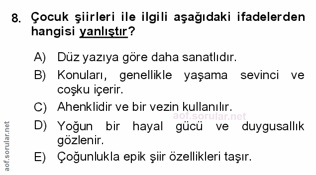 Soru 8