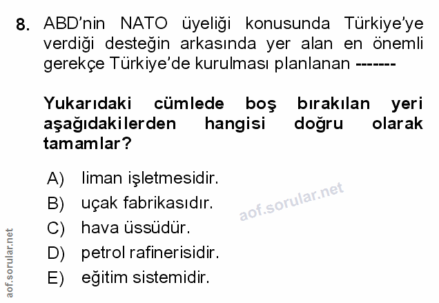 Soru 8