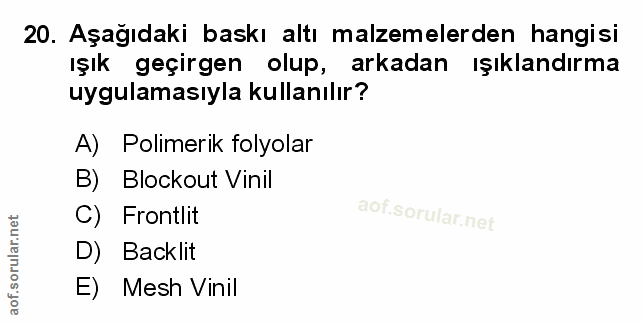 Soru 20