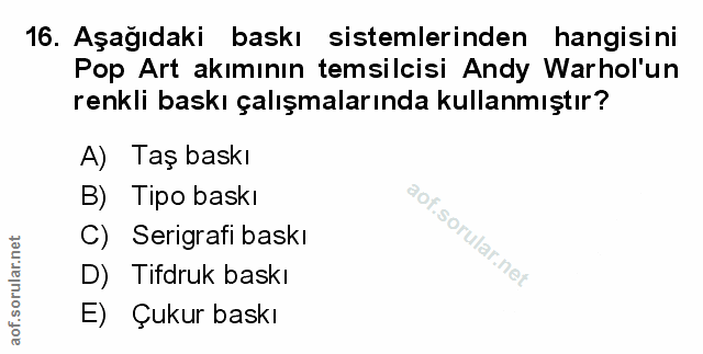 Soru 16