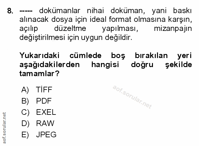Soru 8