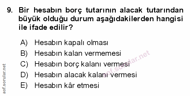 Soru 9