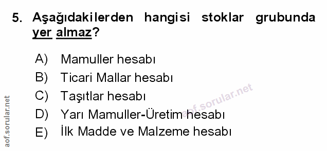 Soru 5