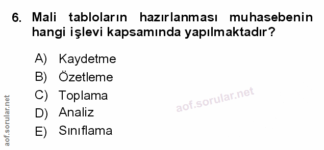 Soru 6