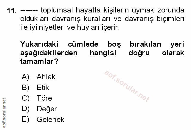 Soru 11