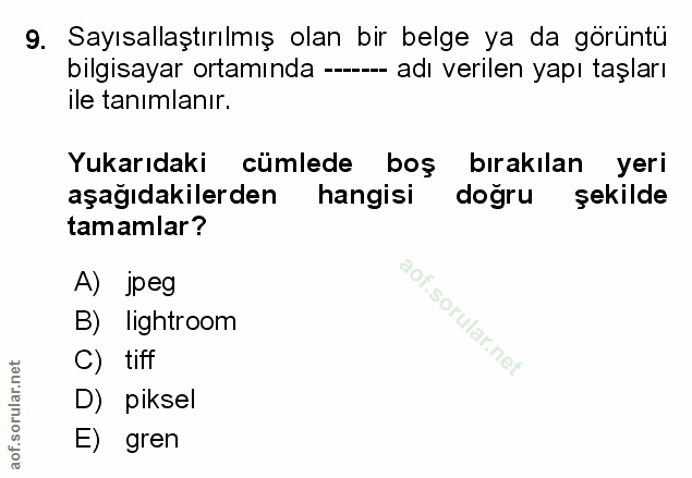 Soru 9