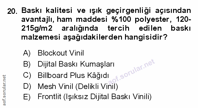Soru 20