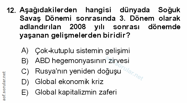 Soru 12