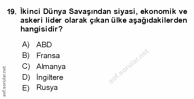 Soru 19