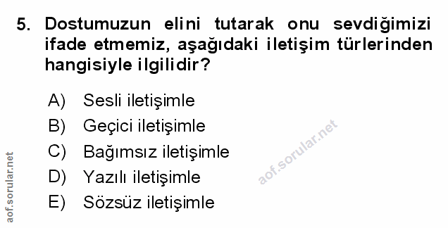 Soru 5