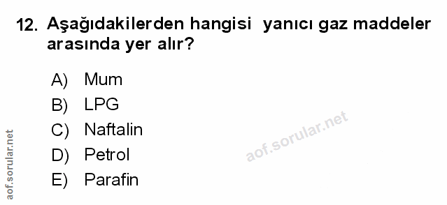 Soru 12