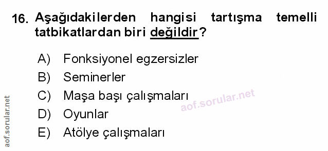 Soru 16