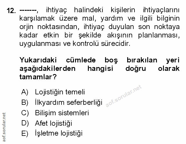 Soru 12